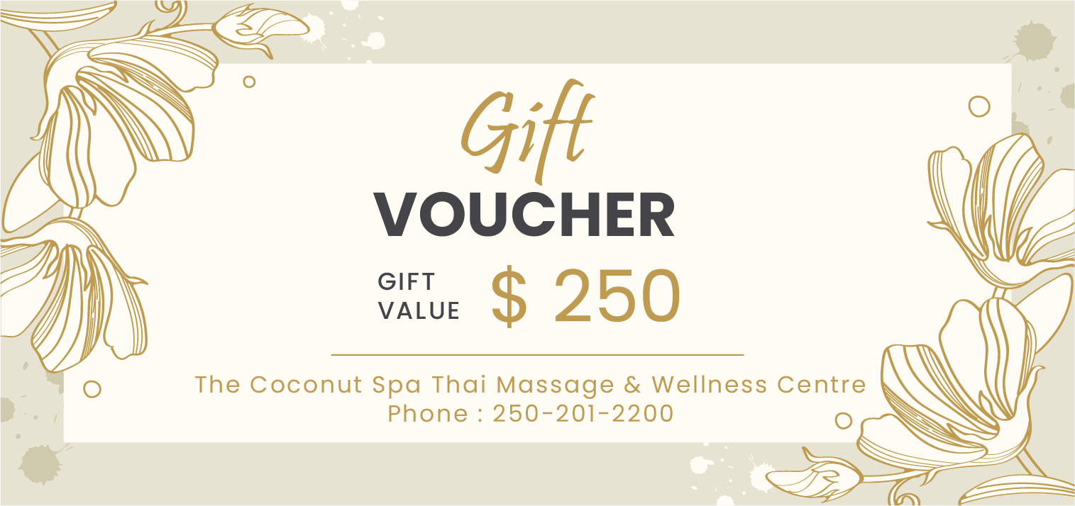 Gift Voucher - The Coconut Spa Thai Massage & Wellness Centre